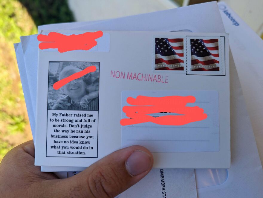 The Creepiest Piece Of Mail I've Ever Delivered