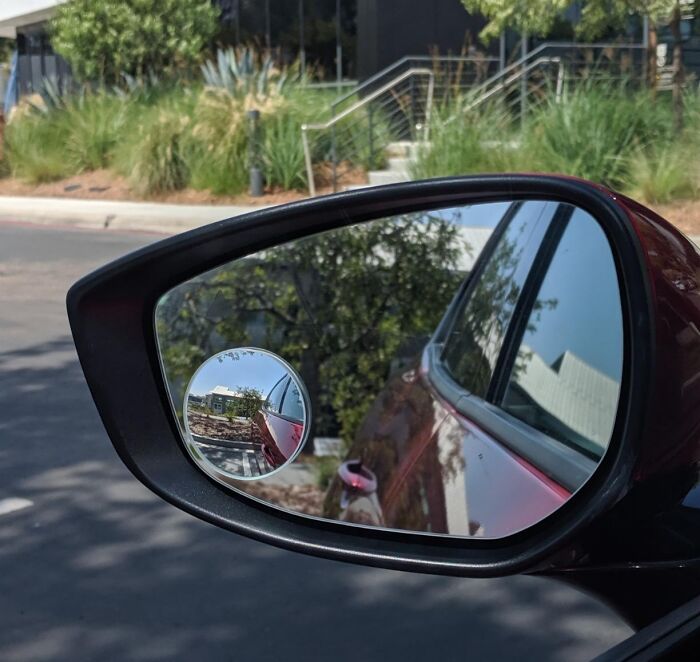 Blind Spots Got You Feeling Like You're Driving With A Blindfold On? These Blind Spot Mirrors Will Give You The Extra Vision You Need To Navigate Those Tricky Lane Changes (And Avoid Those Awkward "Oops" Moments)