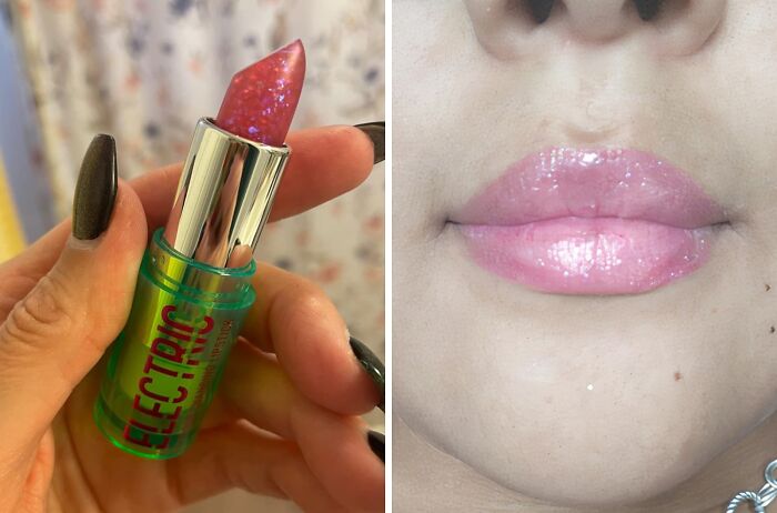 Pucker Up For A Shockingly Unique Shade! This Electric Glow Color Changing Lipstick Reacts To Your Ph, Creating A Custom Color That's As Individual As You Are