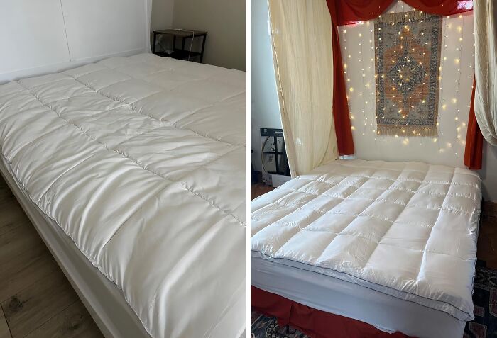  A Queen Size Mattress Topper Takes Your Sleeping Experience To Royal Heights