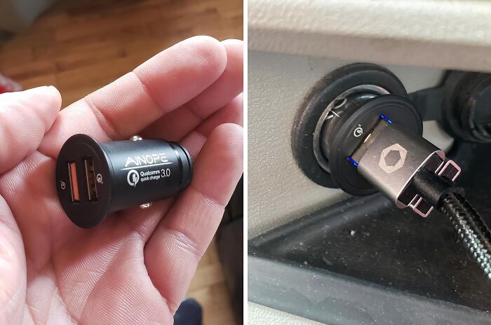  You Can Juice Up Your Phone Even On A Short Commute Thanks To This Super Fast Car Charger USB 