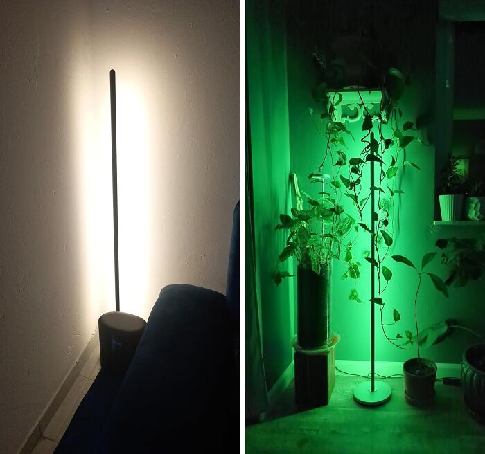 This LED Corner Floor Lamp Is So Smart, It Connects With Alexa And Even Syncs To Your Music. The Perfect Mood, Every Time!