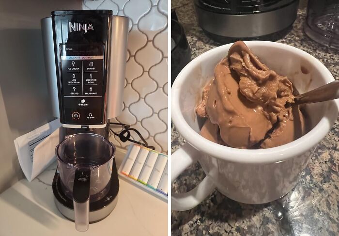 Who Needs A Trip To The Ice Cream Parlor When You Have This Ice Cream Maker? It Will Have You Churning Out Frozen Masterpieces In No Time 