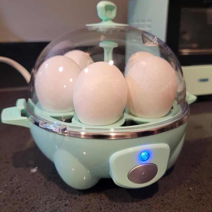  A Rapid Egg Cooker Takes All The Guess Work Out Of Boiling Eggs, Leaving You With The Perfect Egg Every Time