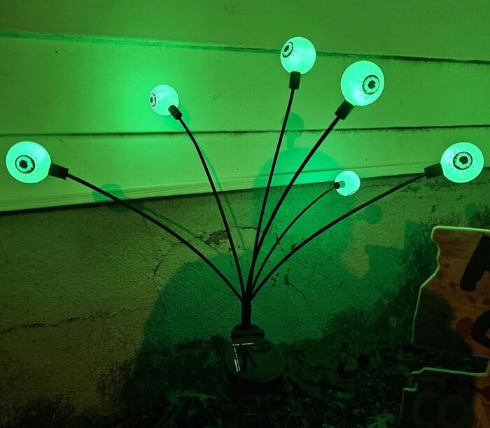 These Solar Eyeball Decorations Will Gore Up Your Garden In The Blink Of An Eye