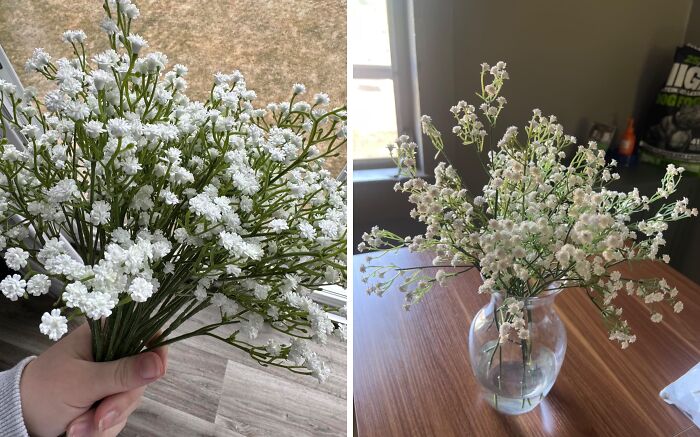 Your Home Is About To Be Blooming With Cuteness! These Baby's Breath Artificial Flowers Add A Touch Of Delicate Charm To Any Space 