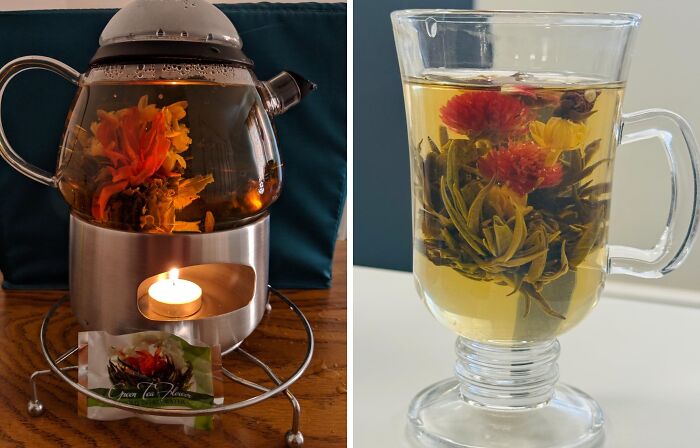 This Teabloom Flowering Tea Is Like A Tiny Garden In Your Cup, With Each Bloom Bursting With Flavor And Fragrance