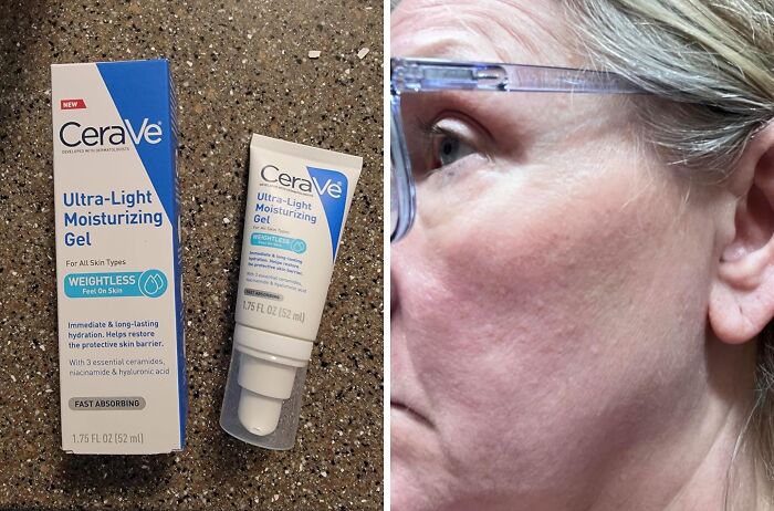  Keep Your Skin From Being Drier Than The Sahara This Winter With This CeraVe Ultra-Light Moisturizing Gel 