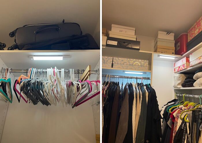  Closet Lights Will Transform The Black Hole That Is Your Closet Into Something Much More Pleasing