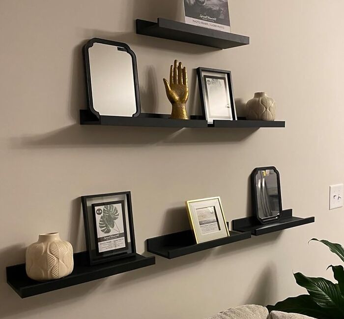 Small Space Living? No Problem! These Wall Shelves Are The Perfect Solution For Adding Storage And Style Without Sacrificing Precious Floor Space.