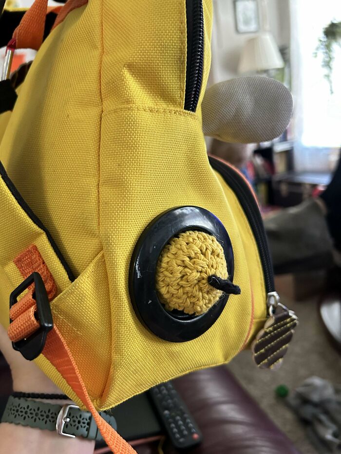 Update On Temporarily Patching The Hole In My Toddler’s Backpack