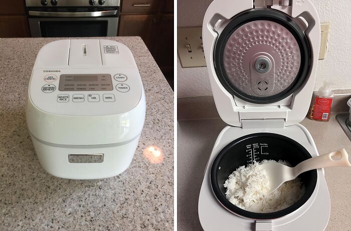  This Mini Rice Cooker Takes All The Guesswork Out Of Cooking Your Favorite Starch