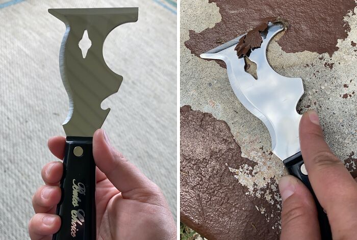 Peel Away Years Of Questionable Color Choices With This Miracle-Working Paint Scraper