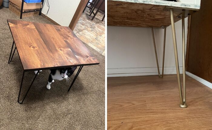 Elevate Your Coffee Table's Game (Literally) By Giving It A Set Of These Fabulous New Furniture Legs 