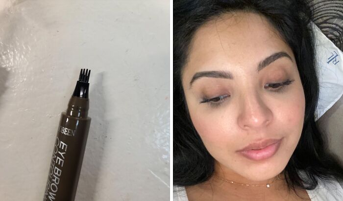 Brows Just Got A Whole Lot More Precise With The Microblading Eyebrow Pencil , Whose Innovative Fork-Tip Design Allows For Ultra-Fine Strokes And Meticulously Crafted Brows That Rival The Real Thing