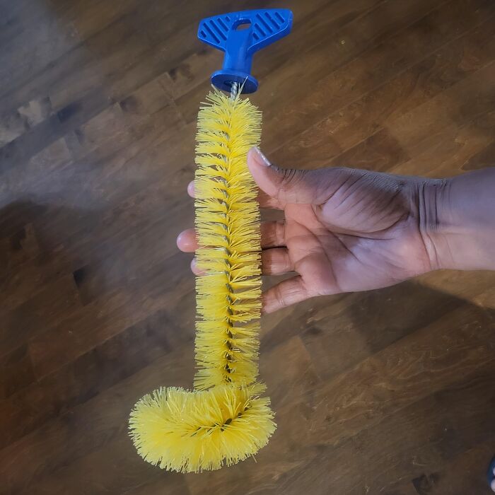 This Garbage Disposal Brush Is Like A Tiny Plumber's Ninja, Kicking Grime To The Curb And Leaving Your Sink Fresh And Fabulous