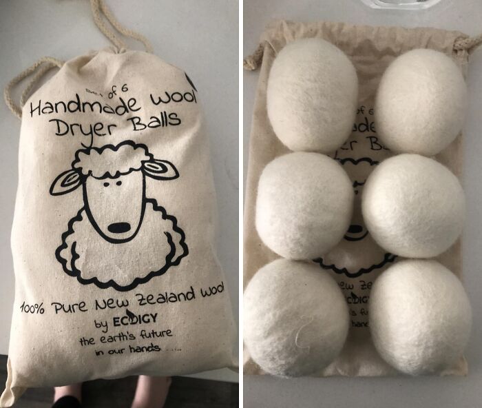 Ditch The Dryer Sheets And Embrace The Fluffy Goodness! These Dryer Balls Are Reusable, Chemical-Free, And Oh-So-Gentle On Your Skin 