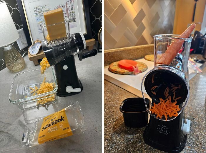 Grate Expectations! This Brilliant Rotary Grater Is The Ultimate Cheese Whisperer - It Shreds, It Slices, And It Makes Your Pasta Dishes Divine