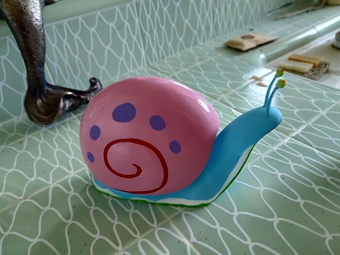 Slow Down And Enjoy The Suds With This Charming Snail Soap Dispenser That's Anything But Sluggish