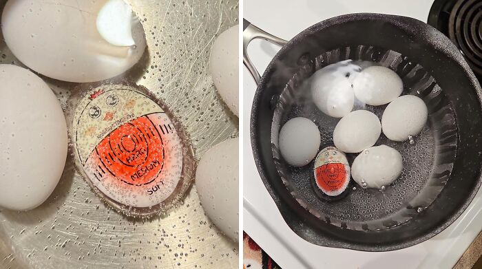 Never Cry Over Overcooked Eggs Again With This Color-Changing Egg Timer Pro 