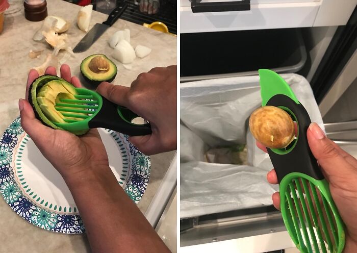 Avocado Hand? Never Heard Of Her! This 3-In-1 Avocado Slicer Will Have You Slicing, Dicing, And Pitting Avocados Like A Pro (Without Sacrificing Any Fingers)