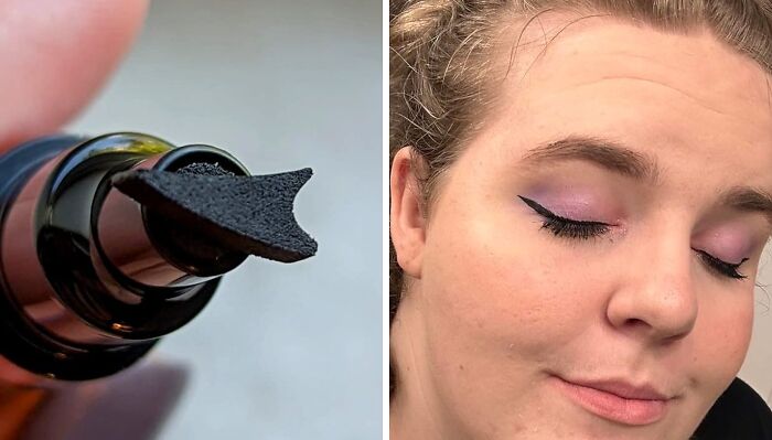 Get Cat-Eye Perfection In Seconds With This Genius Winged Eyeliner Stamp - A Game-Changing Beauty Tool That Makes It Easy To Achieve A Flawless, Professional-Looking Liner Look In A Flash