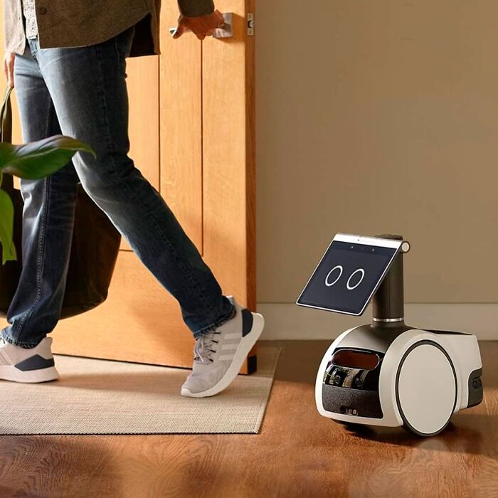 Who Needs A Roomba When You Can Have A Robot BFF? This Amazon Astro Will Not Only Keep Your Floors Clean But Also Follow You Around Playing Your Favorite Tunes