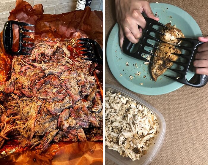 Get A Grip On Tender, Fall-Apart Meat With These Fierce Meat Shredder Claws - The Perfect Tool For Tearing Into BBQ, Pulled Pork, Or Any Shredded Masterpiece!