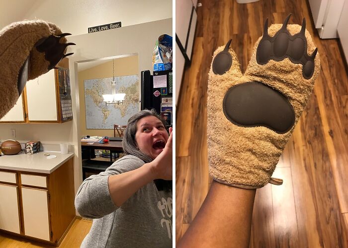 Say 'Goodbye' To Burnt Fingers And 'Hello' To Paws-Itively Adorable Oven Mitts! These Bear Hands Are The Perfect Blend Of Fun And Function, Keeping Your Hands Safe While Adding A Touch Of Whimsy To Your Kitchen