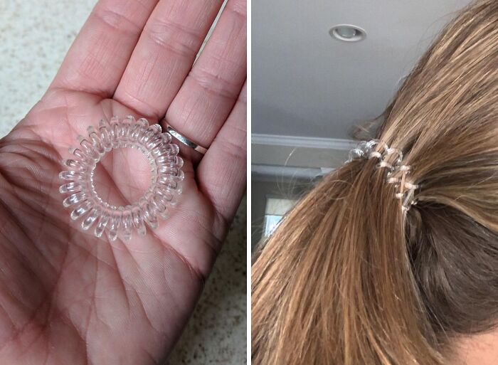 Keep Your Hair Tidy And Your Style On Point With These Clever Spiral Hair Ties - A Quick And Easy Solution For Securing Stray Strands And Keeping Your Locks Looking Polished, Perfect For Busy Mornings