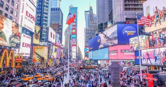 Times Square Is Like Website Without Adblock