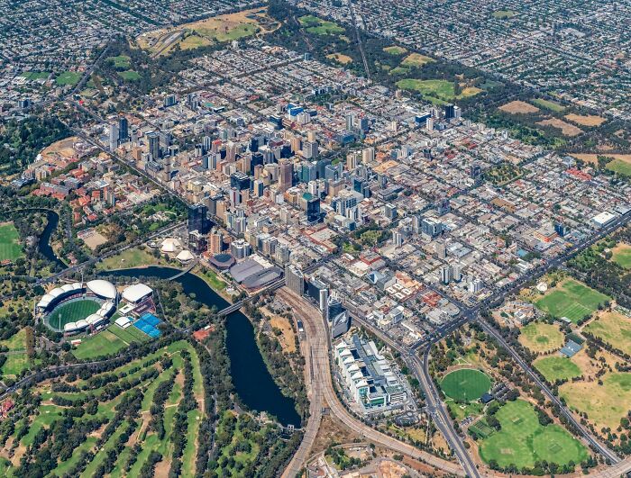 Adelaide From Above - From The City Of Adelaide Social Media