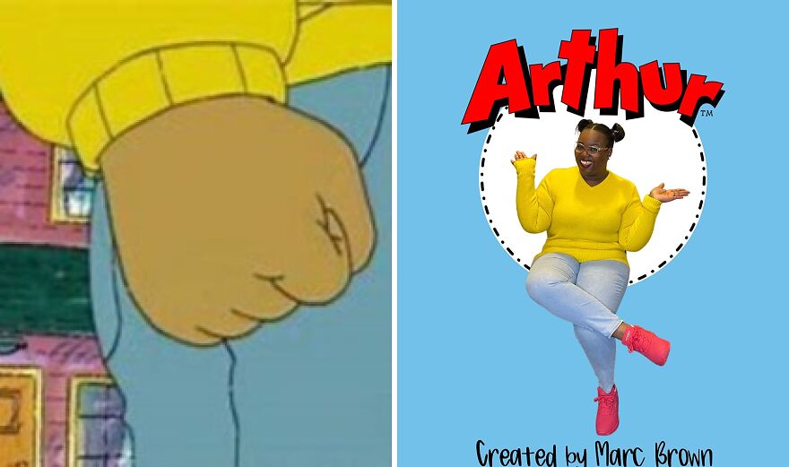 Unleash Your Inner 8-Year-Old Angst With A Yellow Sweater, A Vibrant Tribute To Arthur's Infamous Fist-Clenching, Tantrum-Throwing, And Meme-Making Moment That Still Resonates With Kids And Adults Alike