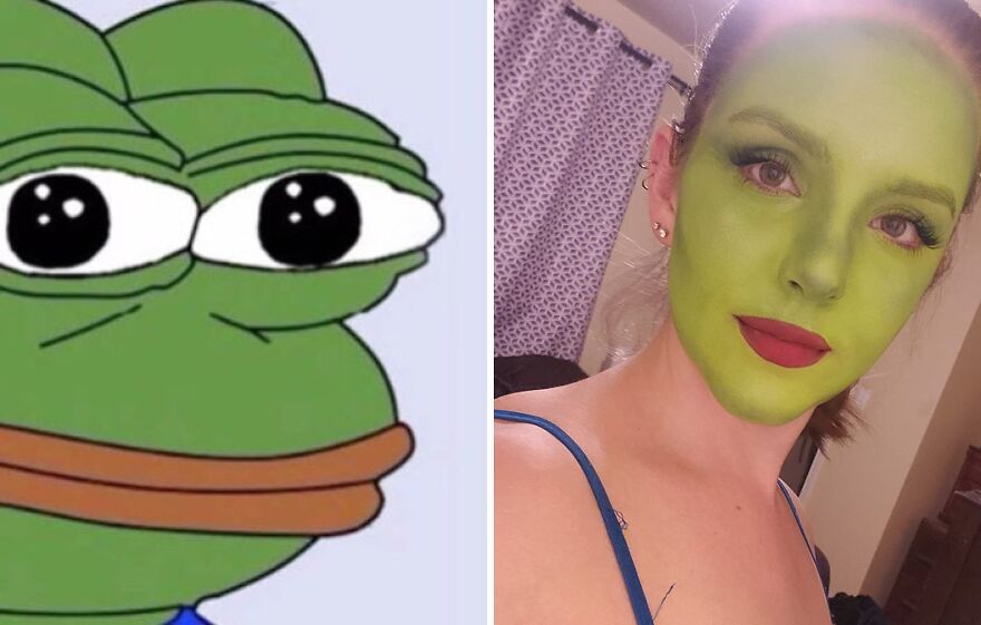 Ribbit Your Way Into Meme Stardom With A Splash Of Green Face Paint And Become The Internet's Most Infamous Amphibian, Pepe The Frog