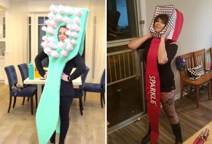 Brush Up On Your Internet Culture With The Toothbrush Costume, A Delightfully Absurd Tribute To Jenna Marbles' Iconic Look - Because Who Needs A Fancy Costume When You Can Just Go As A Toothbrush?