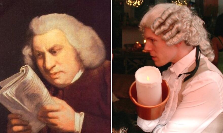 Get Literary And LOL-Worthy With The Victorian Men's Wig, Perfect For Channeling The Exasperated Expression Of Samuel Johnson, The 18th-Century Wordsmith Who's Still Judging Your Reading Choices From Beyond The Grave