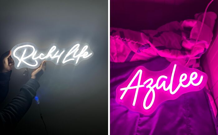 Light Up The Room With A One-Of-A-Kind Glow Courtesy Of The Custom Neon Signs, A Uniquely Personal And Electrifying Statement Piece