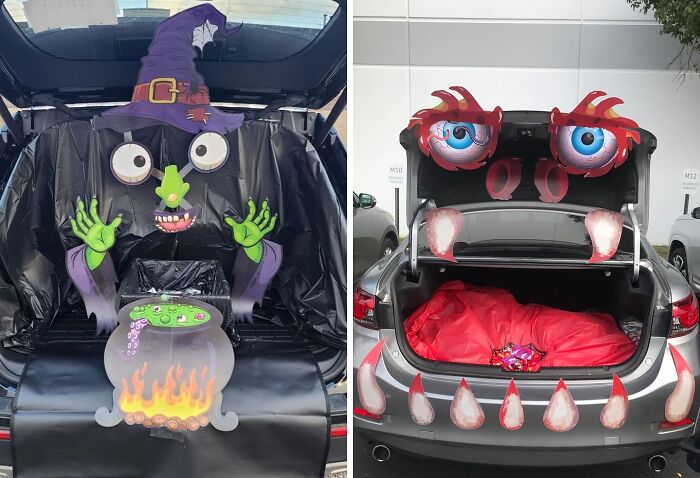 Transform Your Trunk Into A Treat-Filled Lair With This Halloween Trunk Or Treat Car Decorations Kit , A Spook-Tacular Way To Hand Out Goodies On The Go