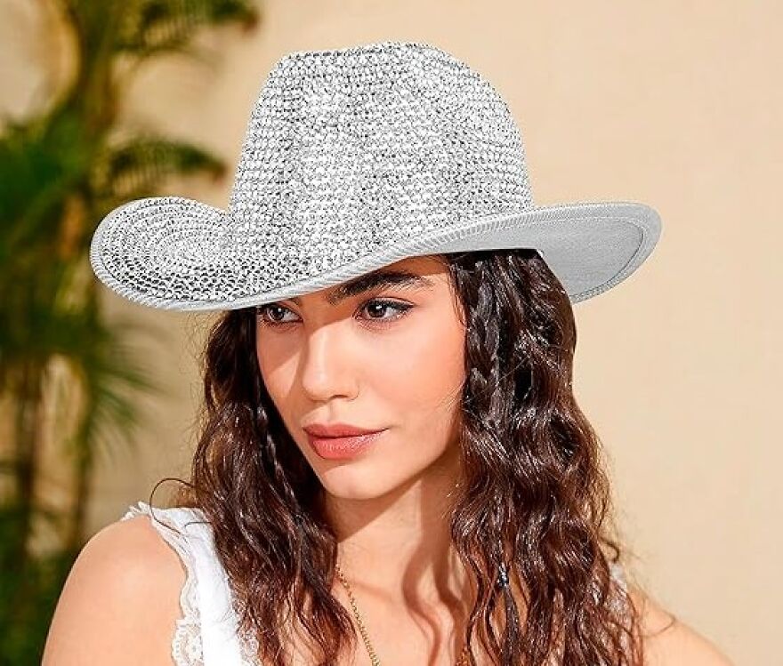 You Know Everyone Is Channeling Cowboy Carter This Halloween, So Be On Trend With This Rhinestone Cowboy Hat