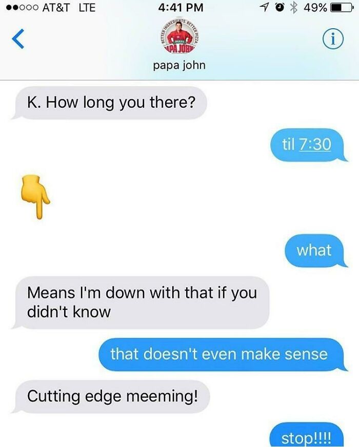 Texting With Dad