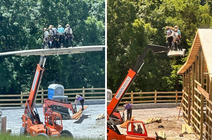 What's The Fastest Way To Get Workers On A Roof?