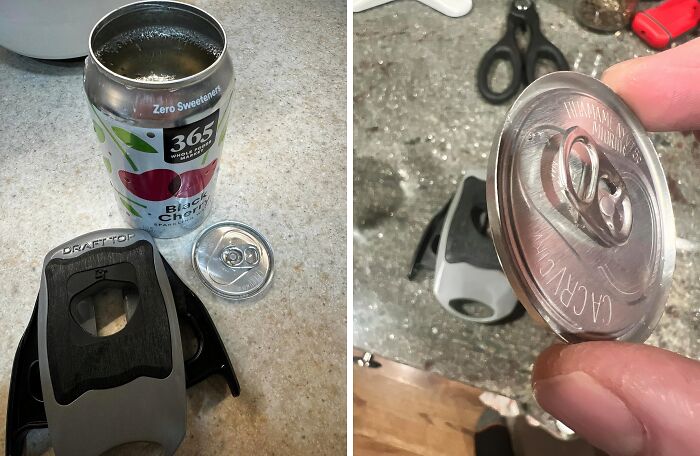 Popping The Top Just Got A Whole Lot Smoother With The Draft Top Lift Topless Can Opener