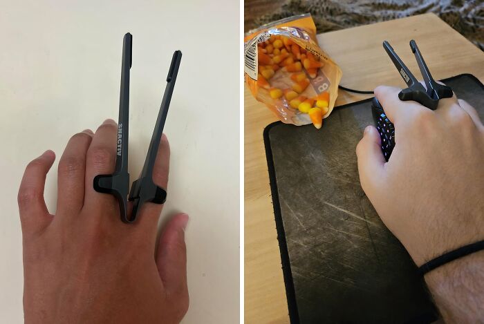 Snack Attack Just Got A Grip On Cleanliness With The Finger Chopsticks