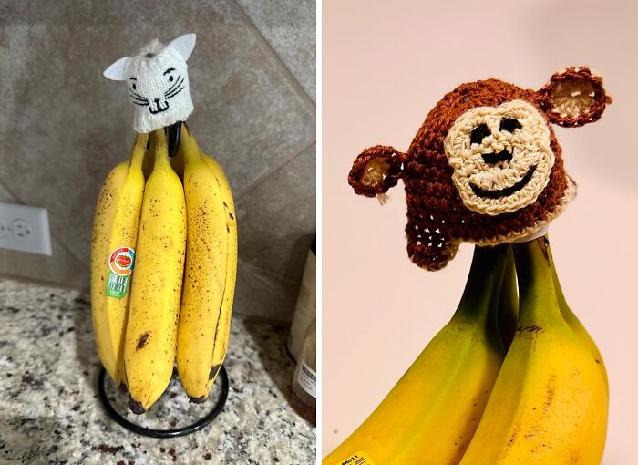 The Secret To Longer-Lasting Bananas? A Hat-Titude Adjustment, Courtesy Of The Nana Hat