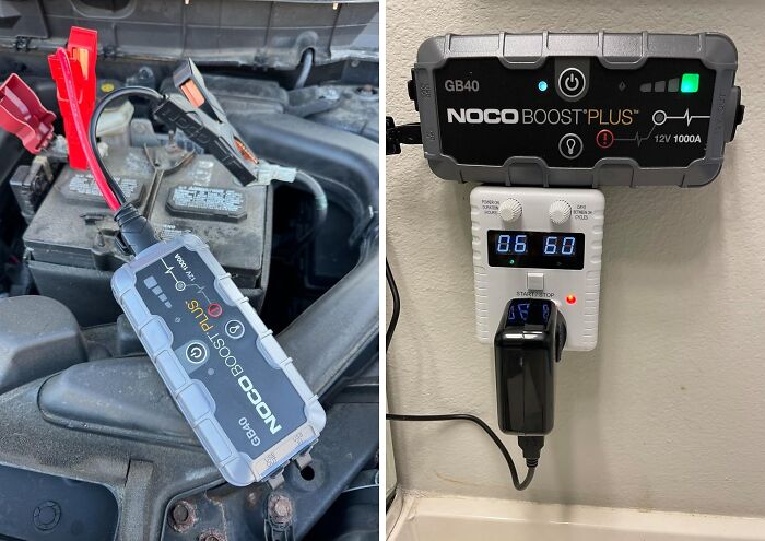 Dead Battery Got You Down? This Car Battery Jump Starter Brings Your Ride Back To Life With A Boost Of Power, No Second Vehicle Needed