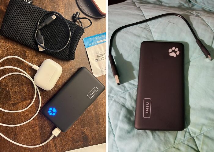 A Reliable Source Of Power When You're On The Go, This Portable Charger Can Top Up Your Devices Multiple Times, Keeping You Connected And Entertained Even When You're Miles From A Power Outlet