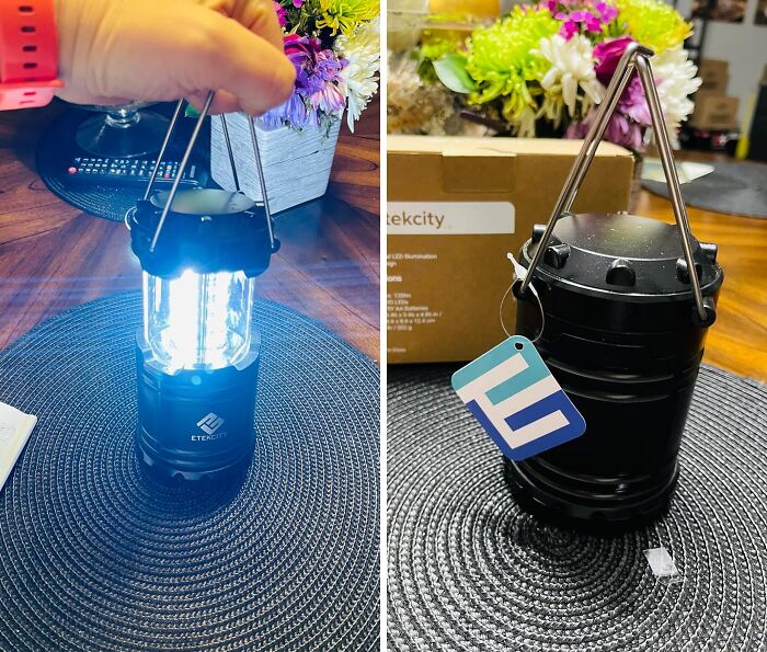 A Beacon Of Light In The Darkness, This LED Lantern Shines Bright And Steady, Providing A Comforting Glow In Emergency Situations Or Camping Trips