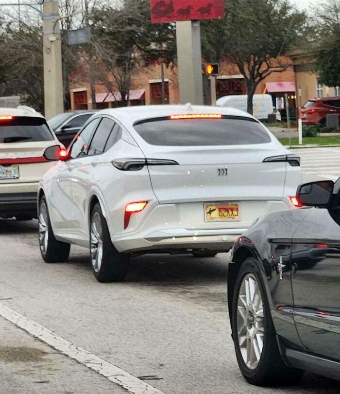 "Let's Put The Brake Lights Where Nobody Expects Them To Be" - Buick, Probably