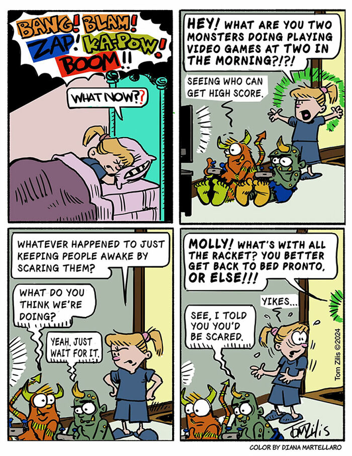 Everyday Laughs: Tom Zilis’ Hilarious Comic Strip Chronicles