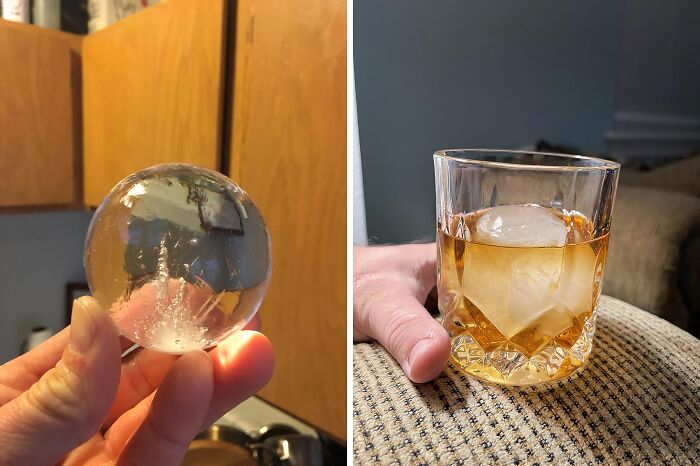 Elevate Your Cocktail Game With The Sphere Ice Molds , Which Create Perfectly Rounded Ice Spheres That Melt Slowly And Add A Touch Of Sophistication To Any Drink